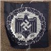 Image 2 : ORIGNIAL NAZI 1944 SPORTS EAGLE AND SWASTIKA PATCH