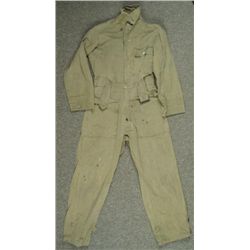 PRE-WWII USAAF ONE PIECE MILITARY WORK/FLIGHT UNIFORM