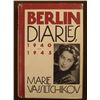 Image 1 : "BERLIN DIARIES 1940-1945" HC BOOK -MARIE VASSILTCHIKOV