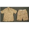 Image 1 : Post WWII U.S. MILITARY TROPICAL UNIFORM SHIRT, SHORTS