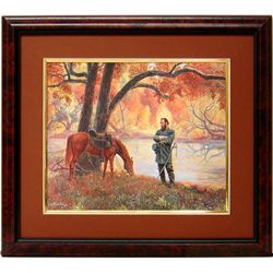 Mort Kustler Civil War Framed Print Stonewall Jackson