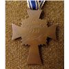 Image 2 : NAZI WWII MOTHERS CROSS IN BRONZE FULL RIBBON ORIGINAL