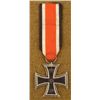 Image 1 : WWI IMPERIAL GERMAN EKII-IRON CROSS-ORIG-W/RIBBON 1914