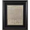 Image 1 : Declaration of Independence Antiqued Framed Print