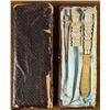 Image 1 : WWII ERA 3 PC CASED ITALIAN SOAPSTONE SET