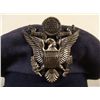 Image 2 : USAF Officer Cap Post WWII w/ Large Eagle Pin