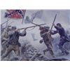 Image 2 : Mort Kustler Civil War Gettysburg Print Framd High Tide