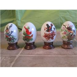 4 Collectable Seasons Avon Eggs
