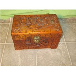 Hand Carved Bombay Box