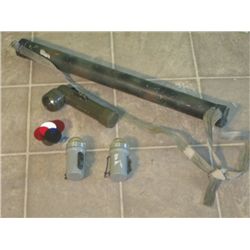 Ww2 Flashlight & Ww2 Map Carrier.