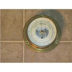 Brass Ship Barometer