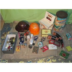 Pencil Sharpeners, Cigar Boxes, Beer Taps,