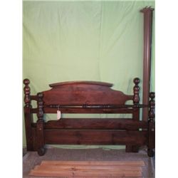 Beautiful Head & Footboard With Rails