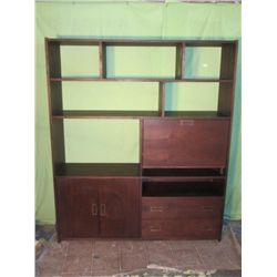 Multiple Wood Shelf (5'10" Tall 15"wide 59" Long)