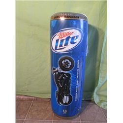 Harley Davidson Miller Lite Inflatable Beer Can