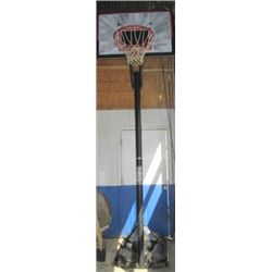 Quick Adjustable Basketball Hoop On Plastic