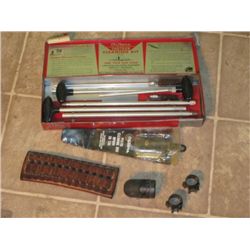 Gun Cleaning Kit , Rubber Prison Bullet ,