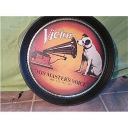 His Masters Voice Metal Platter