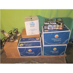 7 Mystery Boxes Of Knick-knacks And Lamp