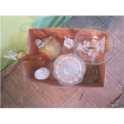 Beautiful Leaded And Cut Glass Decanters