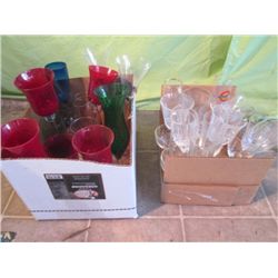 2 Boxes Of Wine Glasses