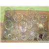 Image 1 : Etched Glass Wine Glasses, & Crystal Ware