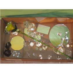 34 Pieces Of Little Knick-knacks And Mirrors