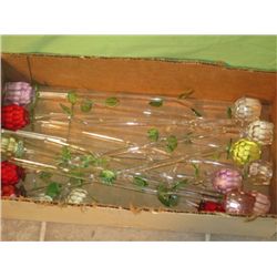 Long Stemmed Crystal Roses