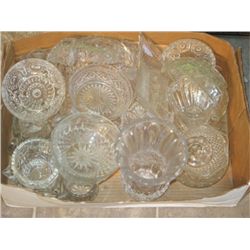 Box Lot Of Crystal Ware