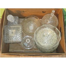Crystal Fruit Bowls, Lidded Bowls, And More