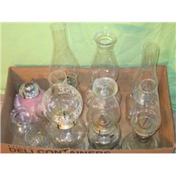 Box Fulll Of Oil Lanterns