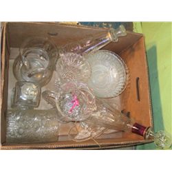 Crystal Decanters, All Crystal Or Cut Glass