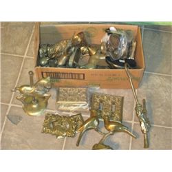 Box Of Brass-birds, Bunny, Horses, & More