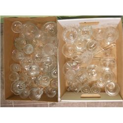 2 Boxes Of Long Stemmed Wine Glasses