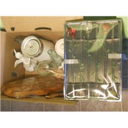 Box Of House Hold Knick-knacks