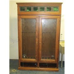Nice Solid Wood Gun Cabinet