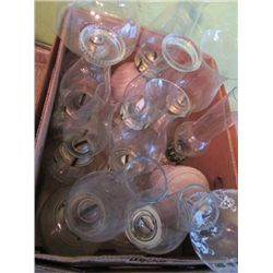 11 Hurricane Lamps All Unique!!