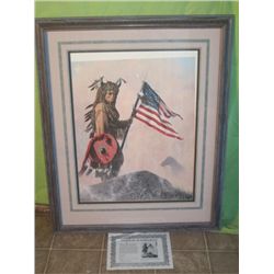 Glory In The Dust By Richard Luce, Coa