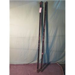 Antique Black Cast Iron Bed Rails