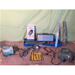 2 Motors,vise,battery Tester, Airless Sprayer,