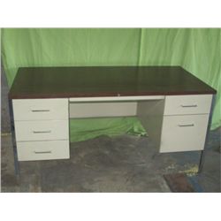 6 Drawer Desk