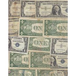 100 Silver Certificates - Circulated