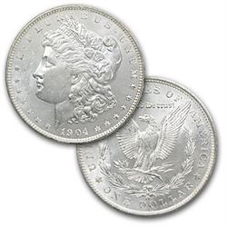 1904 O UNC Morgan Silver Dollar