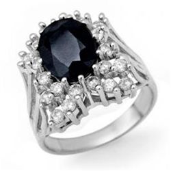 5.15 ctw Sapphire & Diamond Ring 14K