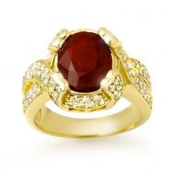 7.0 ctw Ruby & Diamond Ring 14K