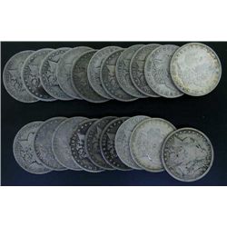 (20) Morgan Silver Dollars - ag-au- Mixed Dates