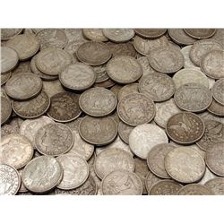 100 Morgan Silver Dollars