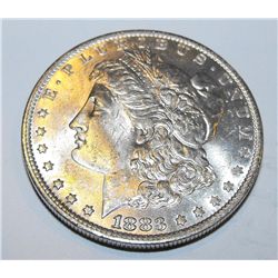 1883 O Choice BU Morgan Silver Dollar