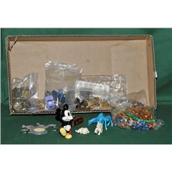 One box of assorted costume jewelery and
