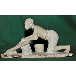 Stone carving